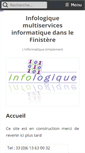 Mobile Screenshot of infologique.fr