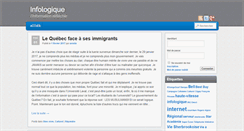 Desktop Screenshot of blog.infologique.net